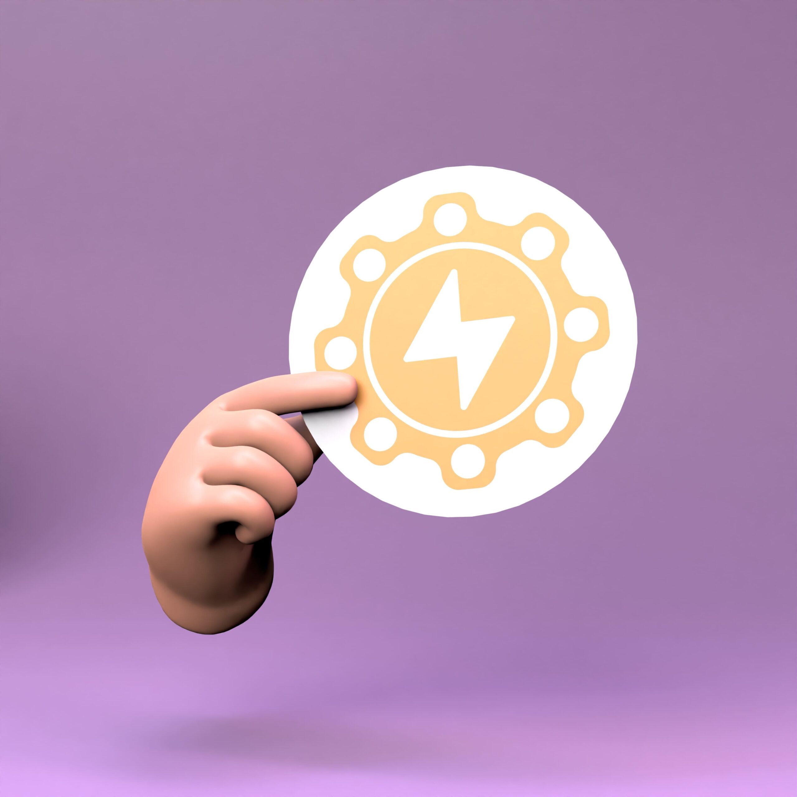 eco-electronics-icon-3d-render-illustration